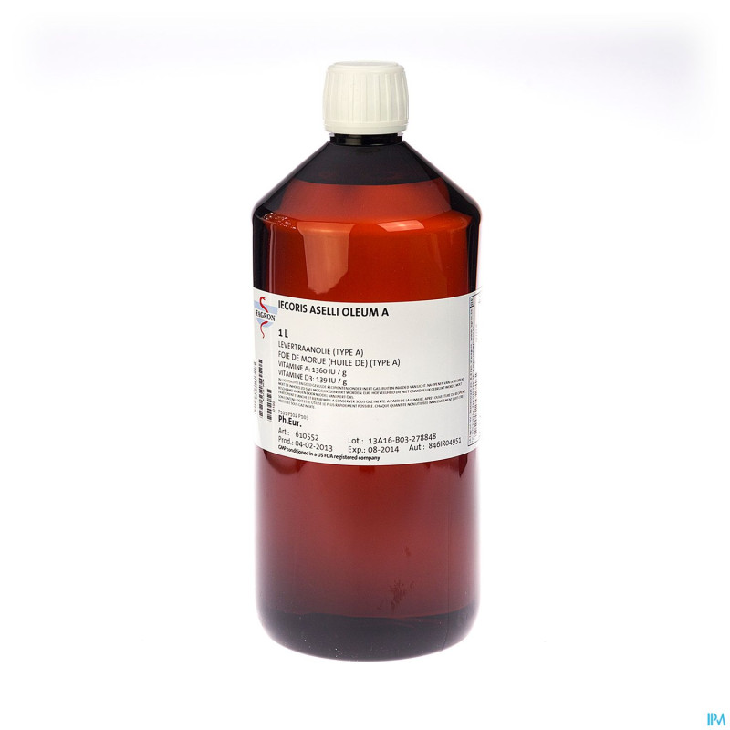 Foie de morue huile type a   1l fag