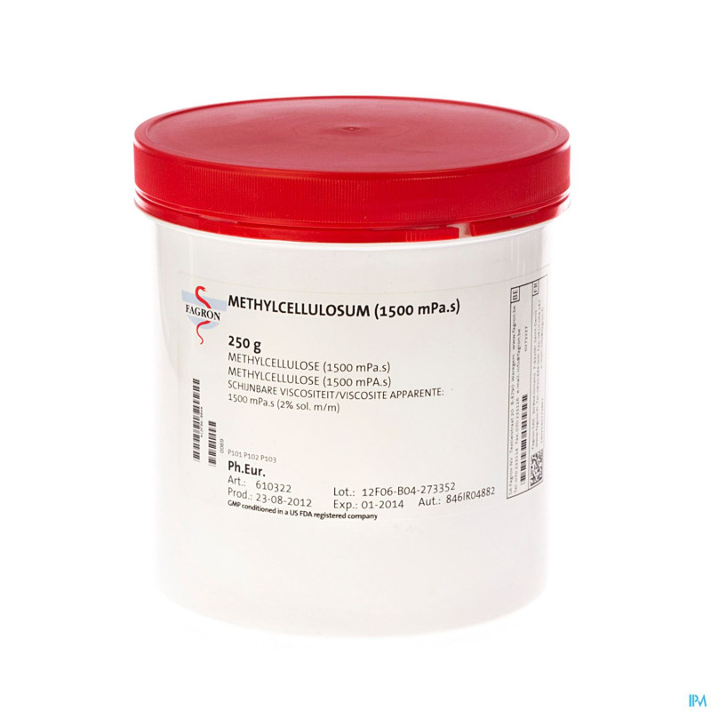 Methylcellulose 1500 cps   250g fag