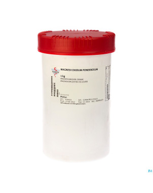 Magnesium oxyde lourd vrac  1kg fag