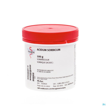 Sorbique acide vrac    100g fag