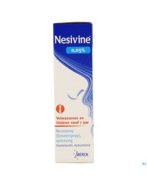 Nesivine 0,050 % spray dos 15 ml