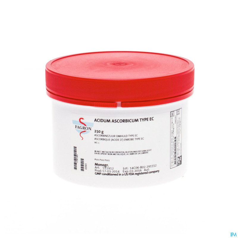 Ascorbique acide (vit c) crist.    250g fag