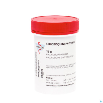 Chloroquine phosphate vrac  25g fag