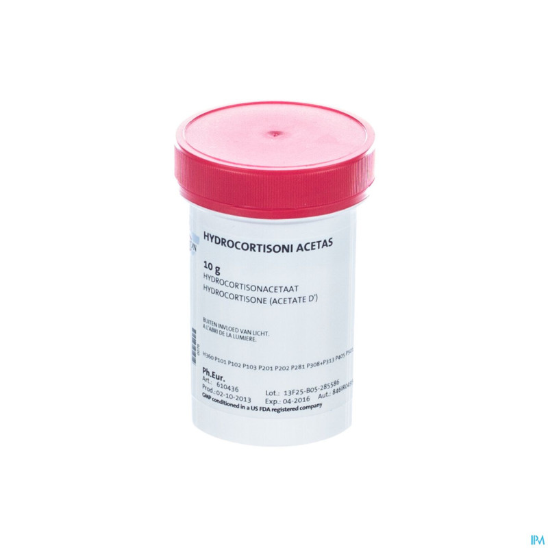Hydrocortisone acetate micro    10g fag