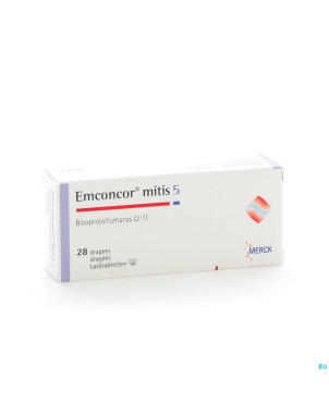 Emconcor mitis 5 drag 28x5mg