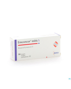 Emconcor mitis 5 drag 56x5mg