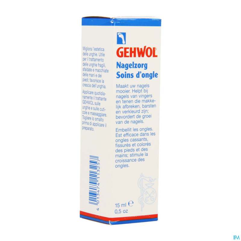 Gehwol soins ongles 15ml mannavita