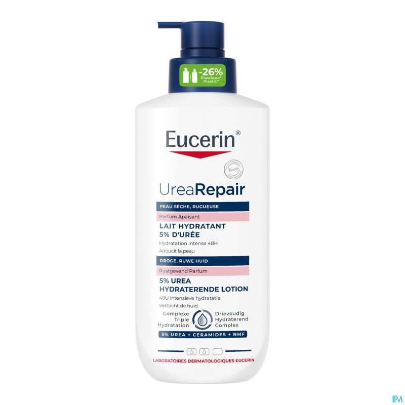 Eucerin urearepair emol.5% uree parfum pompe 400ml