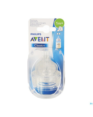 Philips avent tetine slow 2trous  2