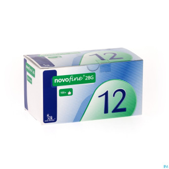 Novofine aig ster 12mm/28g 100 pc