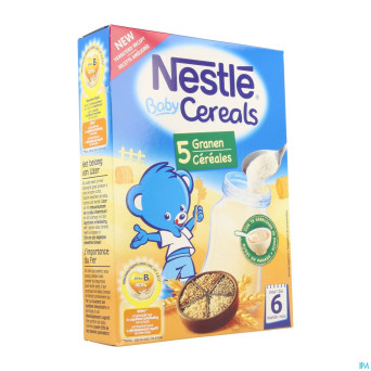Nestle baby cereals 5 cereales    250g