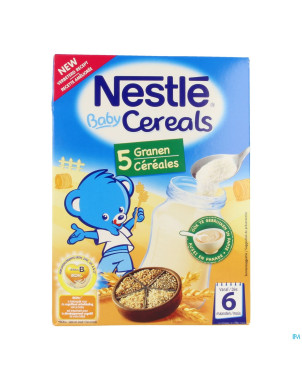 Nestle baby cereals 5 cereales    250g