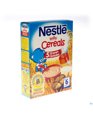 Nestle baby cereals 5 cereales    250g