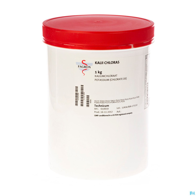 K chlorate techn vrac    1kg fag