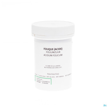 Acide folique ph.eur vrac    5g aca