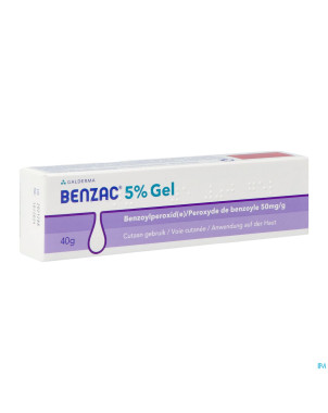 Benzac ac  5% gel 40g