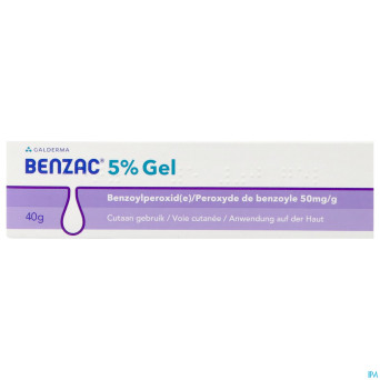 Benzac ac  5% gel 40g