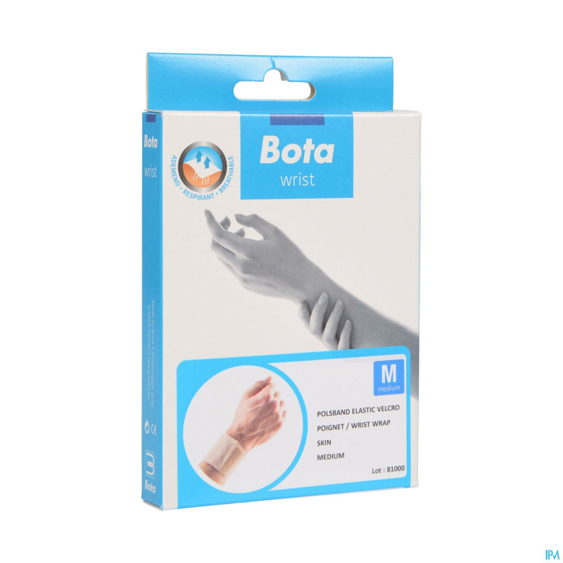 Bota serre-poignet elast velcro skin  m