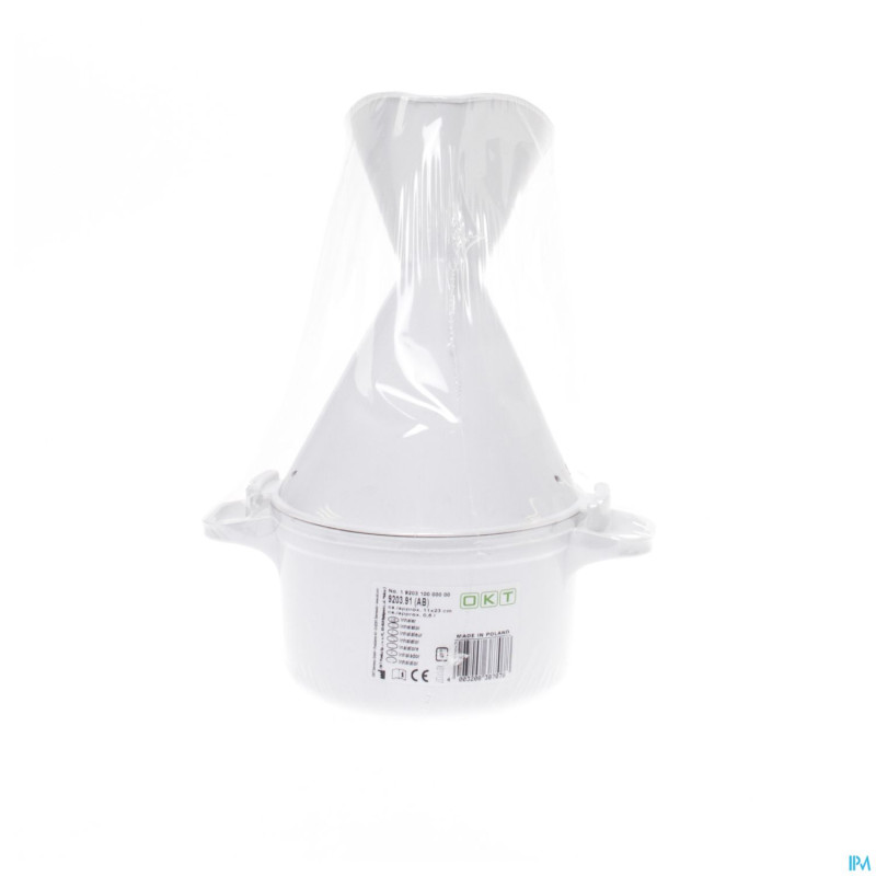 Wolf inhalateur plastique blanc