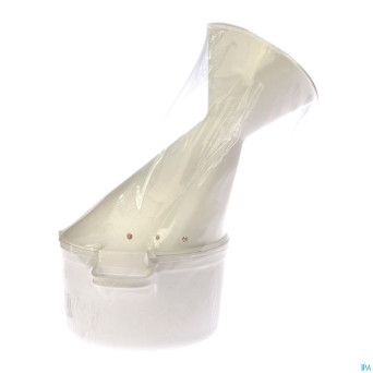 Wolf inhalateur plastique blanc