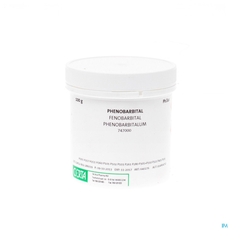 Phenobarbital ph.eur    100g aca