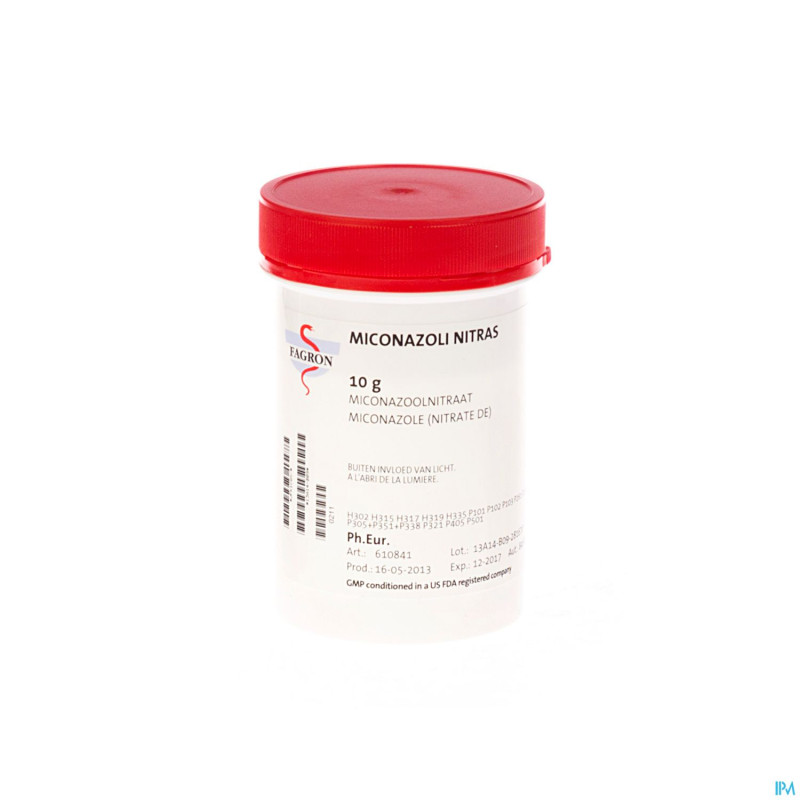Miconazol nitrate vrac    10g fag