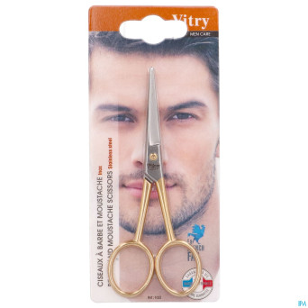 Vitry prestige ciseaux moustache inox    4033