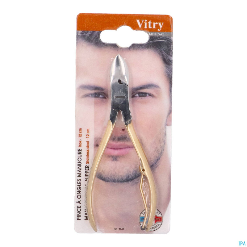 Vitry prestige pince ongles inox 12cm    4049