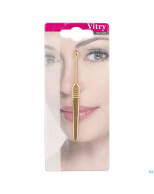 Vitry prestige tire comedons inox dore    4072