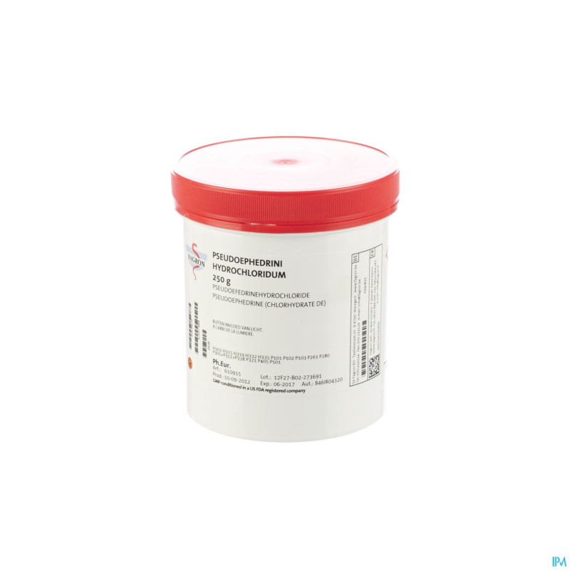 Pseudoephedrine chlorhydr  250g fag