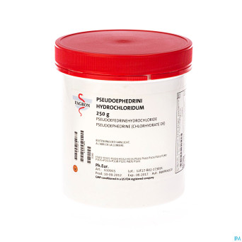 Pseudoephedrine chlorhydr  250g fag