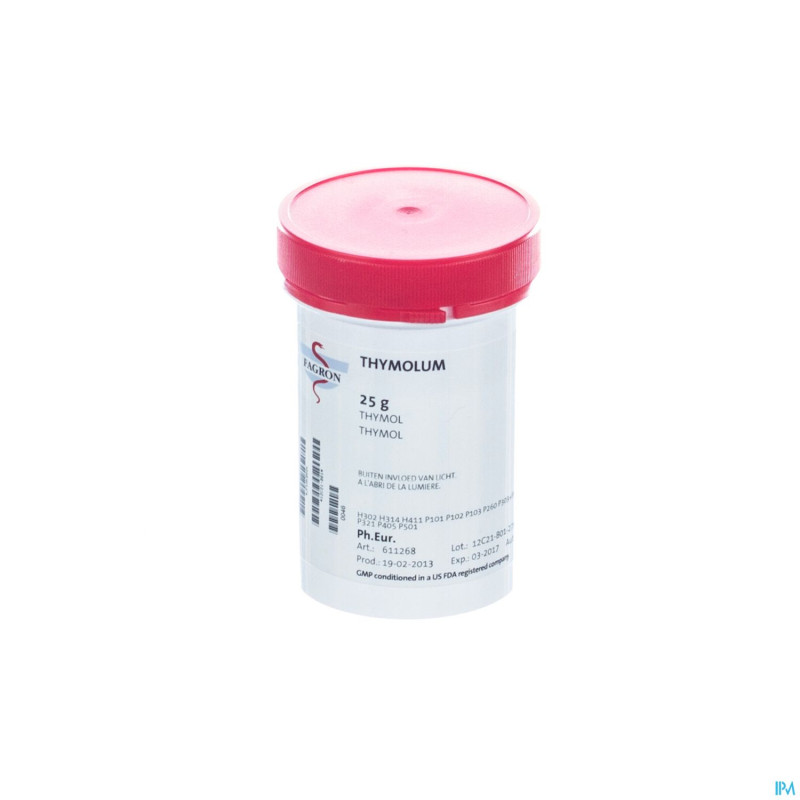 Thymol vrac    25g fag