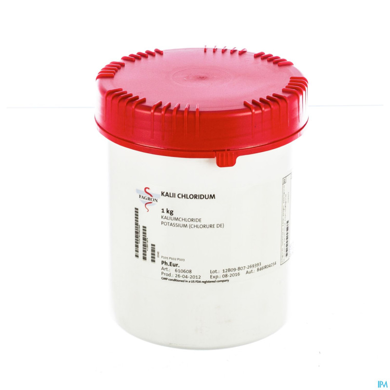 Potassium chloride vrac    1kg fag