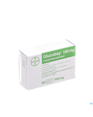 Glucobay comp  60 x 100 mg