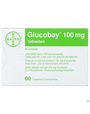 Glucobay comp  60 x 100 mg