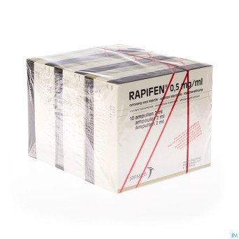 Rapifen amp 30 x  2ml 0,5 mg/ml