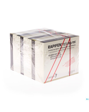 Rapifen amp 30 x  2ml 0,5 mg/ml