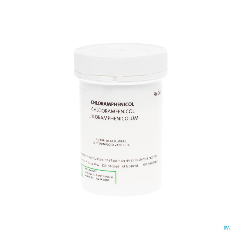 Chloramphenicol ph.eur    25g certa