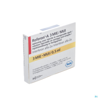 Roferon a ser prere sc 6x 3.000.000