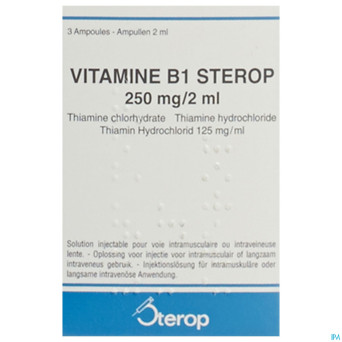 Vit b1 im/iv amp   3 x 250mg/2ml