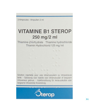 Vit b1 im/iv amp   3 x 250mg/2ml