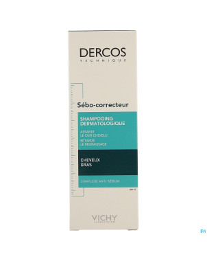 Vichy dercos sebo correct. chev gras sh    200ml