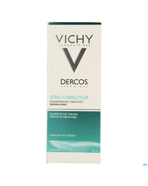 Vichy dercos sebo correct. chev gras sh    200ml