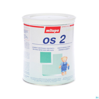 Os2 milupa  pdr 500g  +12 mois/maand
