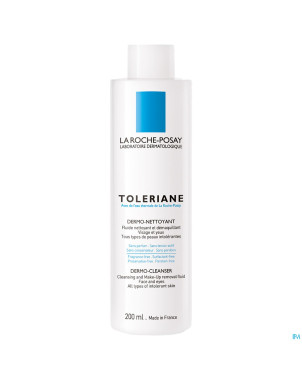 Lrp toleriane fluide dermonettoyant 200ml
