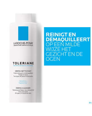 Lrp toleriane fluide dermonettoyant 200ml