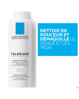Lrp toleriane fluide dermonettoyant 200ml