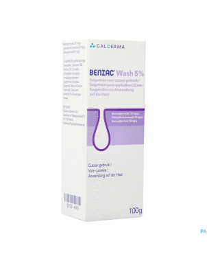 Benzac wash susp 5 % 100 g