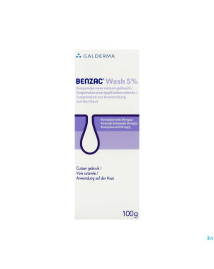 Benzac wash susp 5 % 100 g