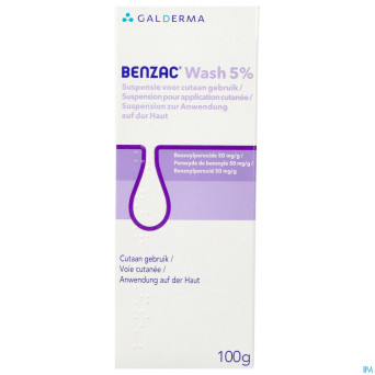 Benzac wash susp 5 % 100 g
